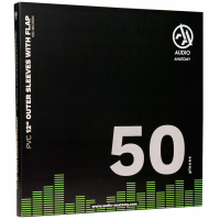 Audio Anatomy 12" Audio Anatomy Outer Sleeves With Flap (50 шт) (внешние)