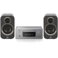 Denon RCD-N11 DAB Gray / Q Acoustics Q3010i (QA3510) Graphite Grey