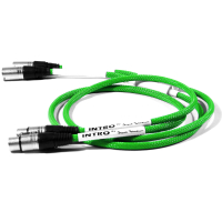 Black Rhodium Intro XLR 1.0m Green