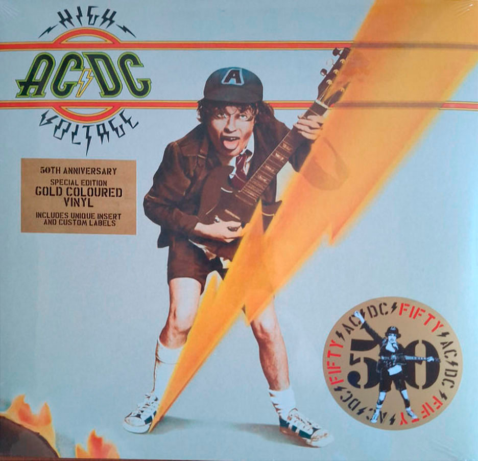 AC/DC - High Voltage (Coloured) (LP) купить по низкой цене в ...