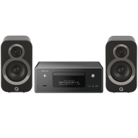 Denon RCD-N11 DAB Black / Q Acoustics Q3010i (QA3516) Carbon Black