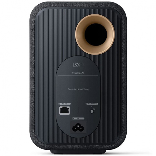 KEF LSX II Carbon Black