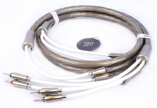 QED Supremus Pre-Terminated Banana Speaker Cable (QE0006) 5.0m