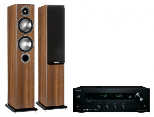 Onkyo TX-8250 + Monitor Audio Bronze 5 Walnut