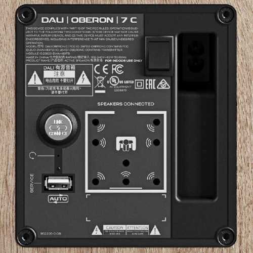 DALI Oberon 7C Black Ash