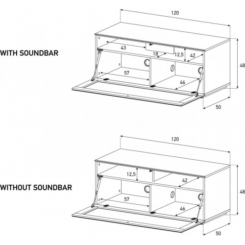 Sonorous 12050F GLASS WHITE