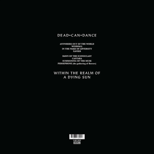 Dead Can Dance - Within The Realm Of A Dying Sun (LP)