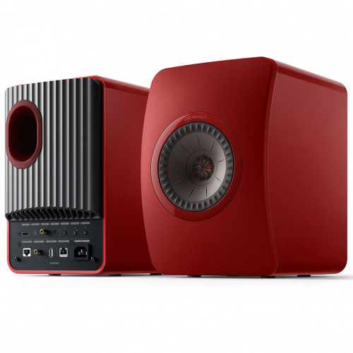 KEF LS50 Wireless II Crimson Red