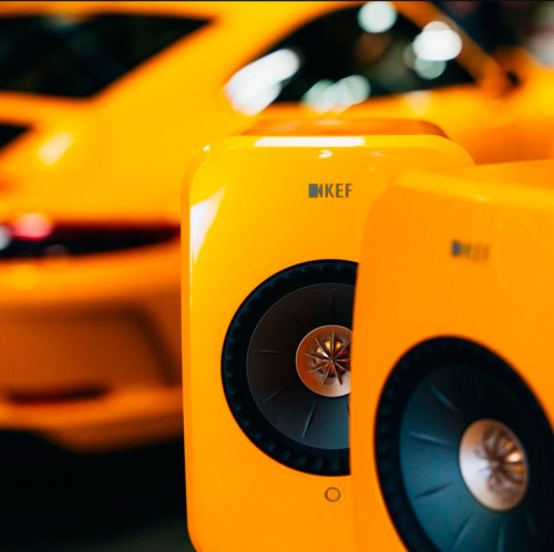 KEF LSX II Solaris Yellow KEF LSX II Solaris Yellow