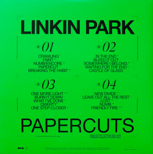 Linkin Park - Papercuts (2LP)