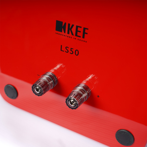KEF LS50 Racing Red