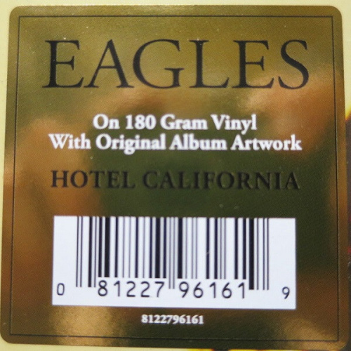 Eagles - Hotel California (LP)