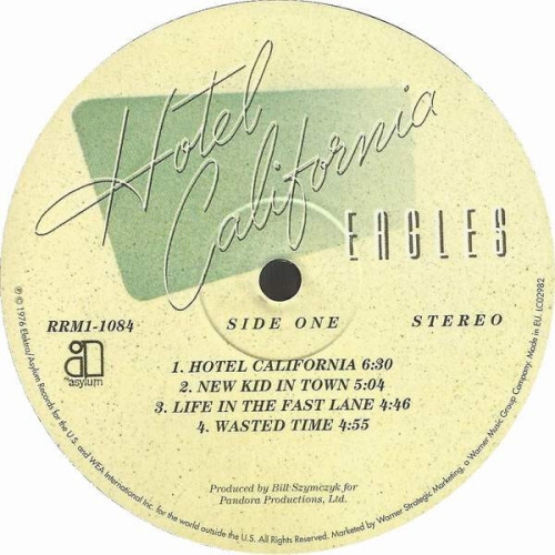 Eagles - Hotel California (LP)