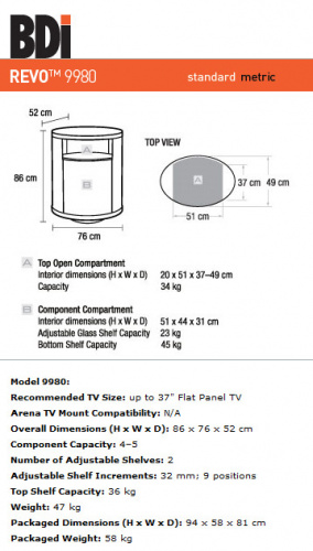 BDI Revo Espresso (9980)