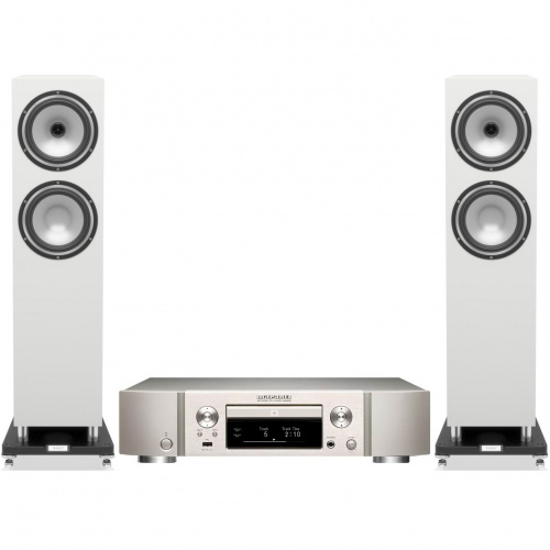 Marantz PM8006 Gold+Revolution XT 8F Gloss White