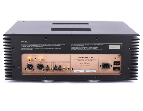 Musical Fidelity Nu-Vista CD Player Silver (demo)