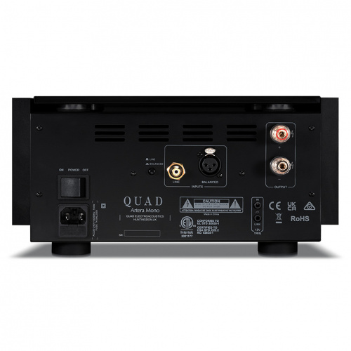 Quad Artera Mono Aluminium Black