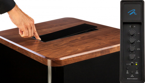 Martin Logan BalancedForce 212 Gloss Black Cherrywood Martin Logan BalancedForce 212 Gloss Black Cherrywood