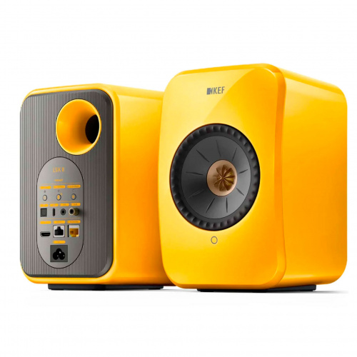 KEF LSX II Solaris Yellow KEF LSX II Solaris Yellow