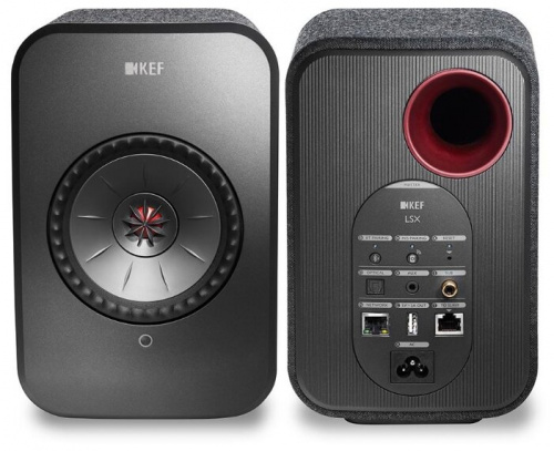 KEF LSX Black