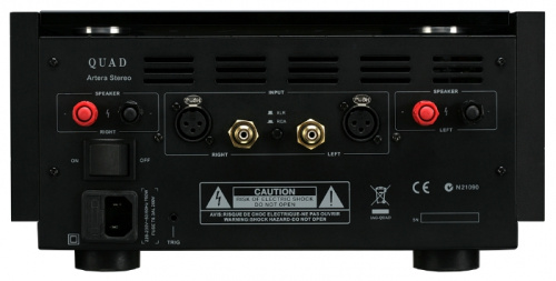 Quad Artera Stereo Aluminium Silver