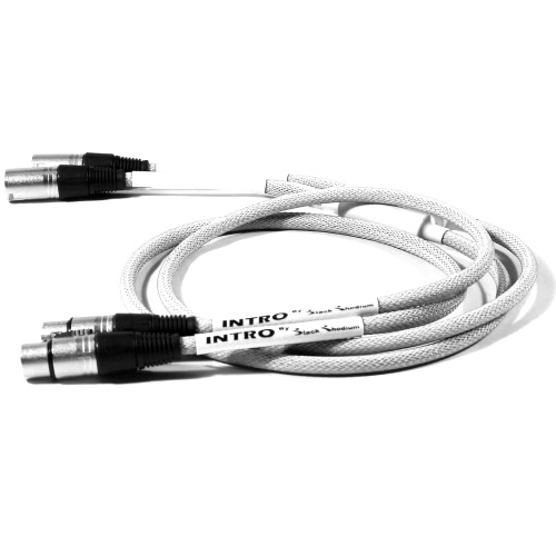 Black Rhodium Intro XLR 1.0m White