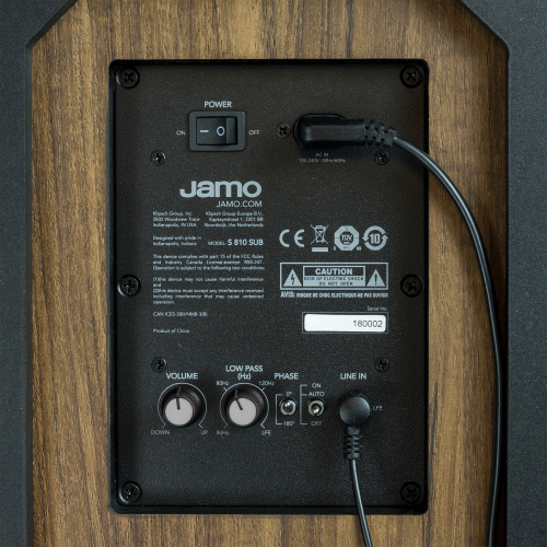 Jamo S 808 SUB Black