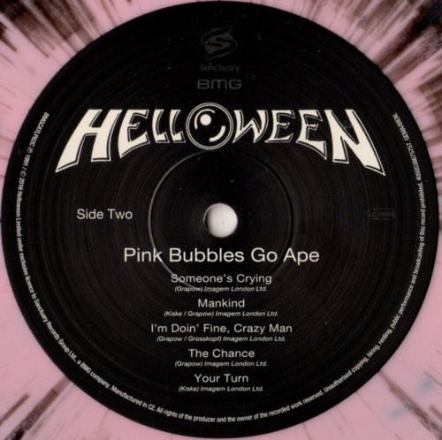 Helloween - Pink Bubbles Go Ape (Coloured) (LP)