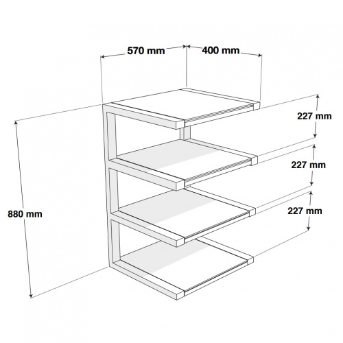 NorStone Esse HiFi White/Oak
