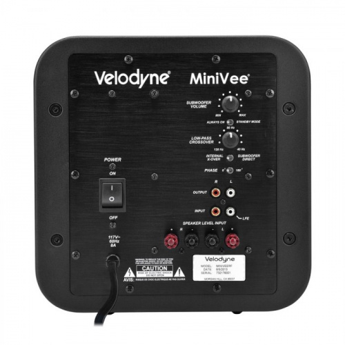 Velodyne SPL-800i Black