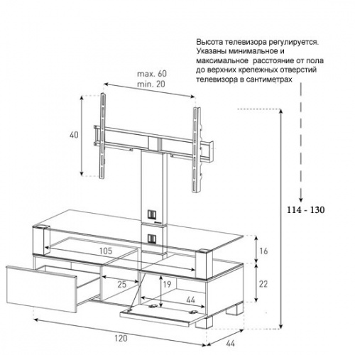 Sonorous MD 8123-B-INX-BLK