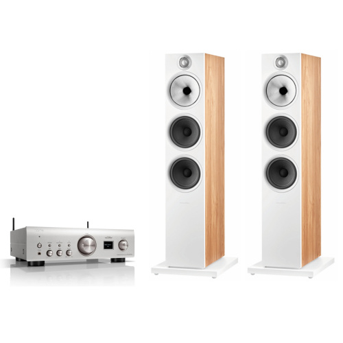 Denon PMA-900HNE + Bowers & Wilkins 603 S2 Oak