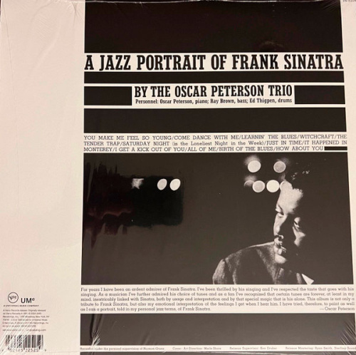 Oscar Peterson - A Jazz Portrait Of Frank Sinatra (LP)