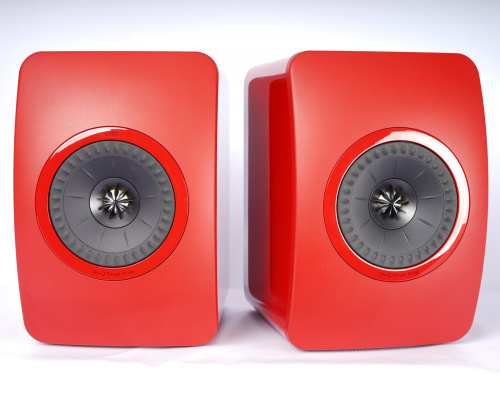 KEF LS50 Racing Red