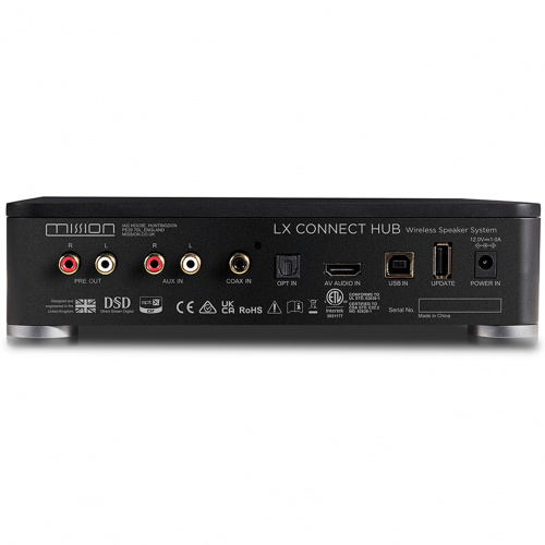 Mission LX Connect Walnut Pearl