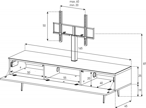 Sonorous ST 361F BLK TOR SL