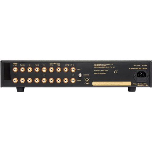 Exposure 3510 Pre Amplifier Black