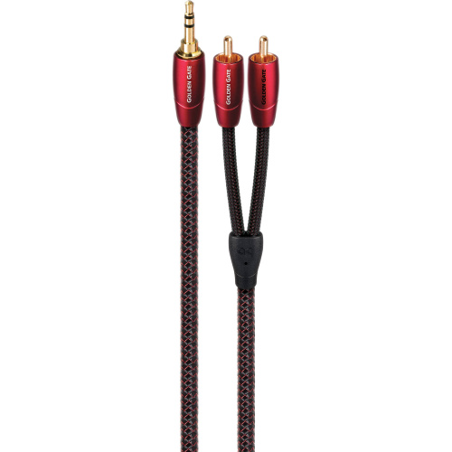 AudioQuest Golden Gate 3.5M-2RCA 1.0m