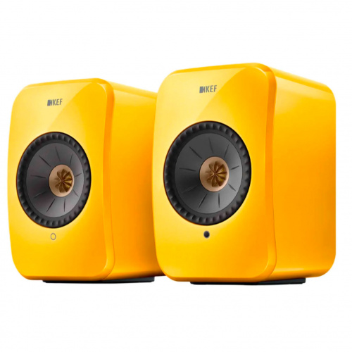KEF LSX II Solaris Yellow KEF LSX II Solaris Yellow