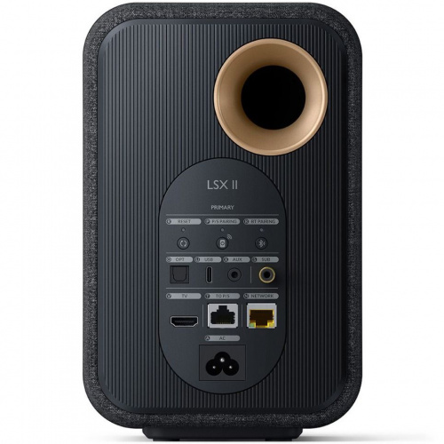 KEF LSX II Carbon Black
