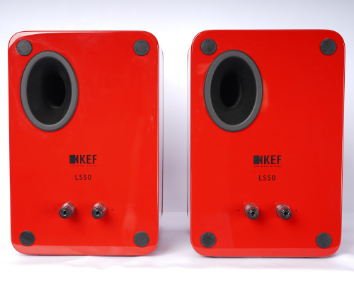 KEF LS50 Racing Red