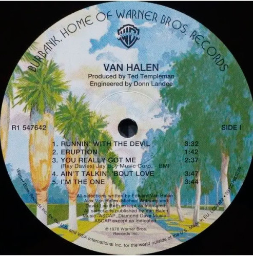 Van Halen - Van Halen (LP) Van Halen - Van Halen (LP)