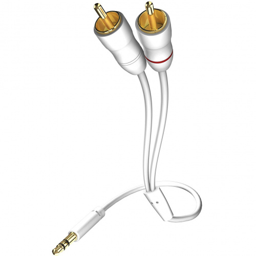 Inakustik Star MP3 Audio Cable 3.5 Phone-2RCA 1.5m (003100015)