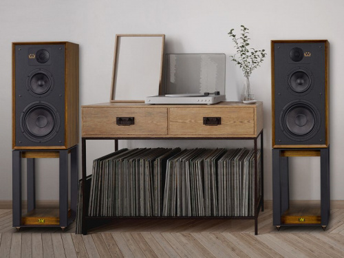 Wharfedale 85th Anniversary Linton (with stands) Antique Walnut