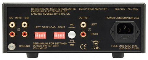 Exposure XM3 Phonostage Black