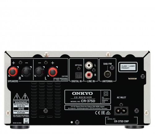 Onkyo CS-375D Silver