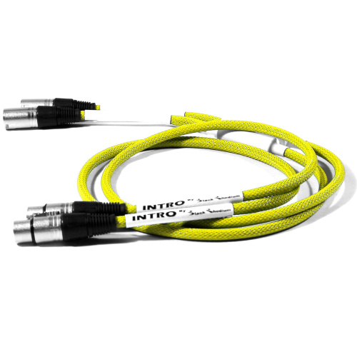 Black Rhodium Intro XLR 1.0m Yellow