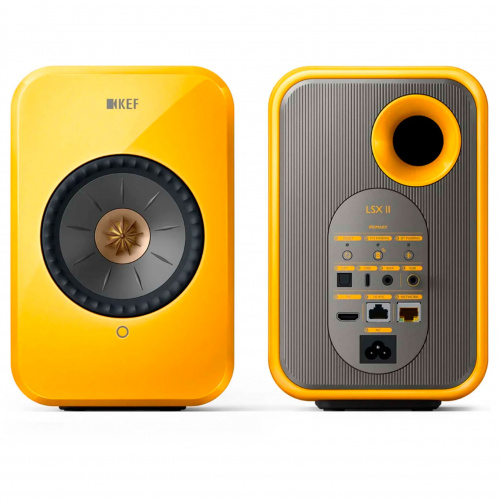 KEF LSX II Solaris Yellow KEF LSX II Solaris Yellow