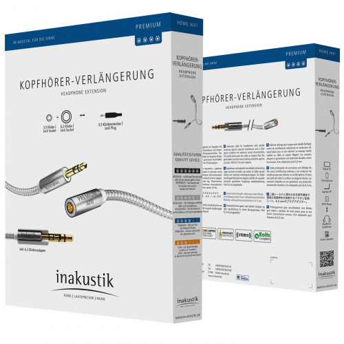 Inakustik Premium Extension Audio Cable 5.0m (00410205)