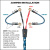Wireworld Oasis 10 Biwiring Jumpers (Spade to Banana) (JUMPOAS-SB-10)